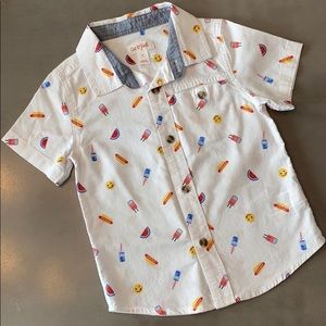 Cat and Jack summer button down